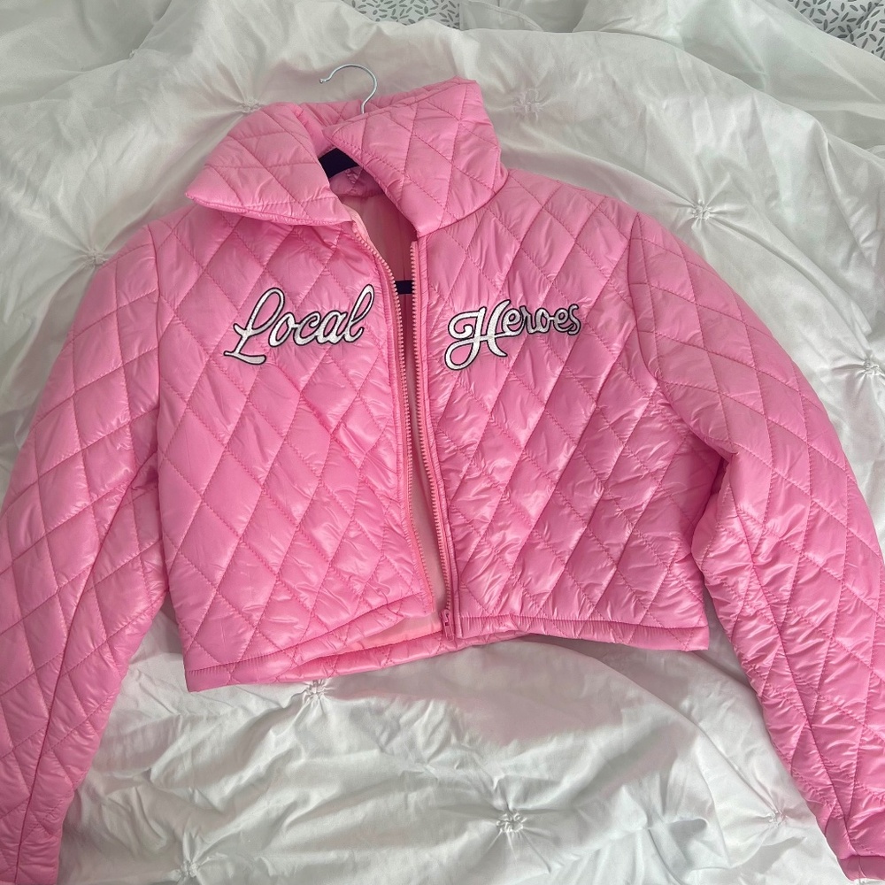 Pink Puffer Jacket